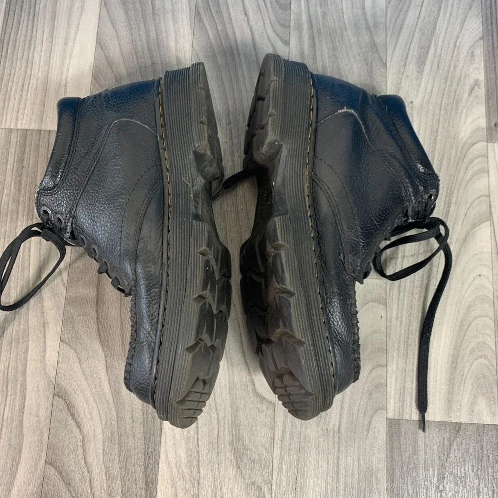Dr Martens Garvey Black Leather Casual Lace Up Ankle Chukka Boots Men's US 10M